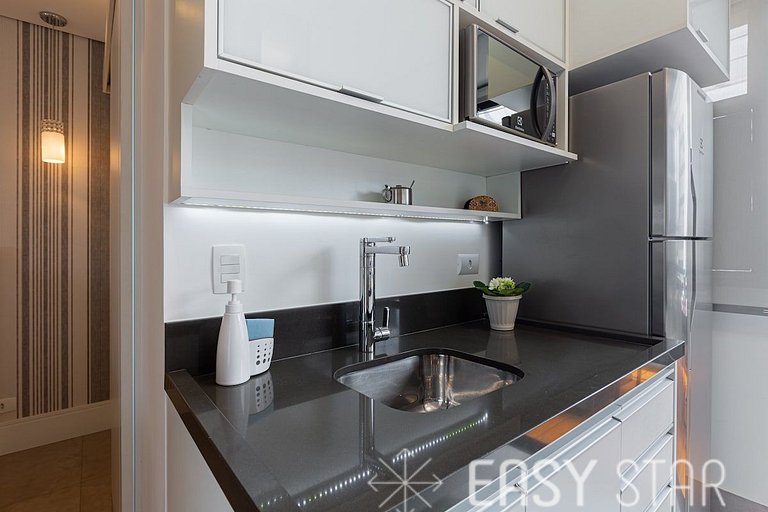 Easy Star - Studio com Garden Encantador ao lado de Congonha