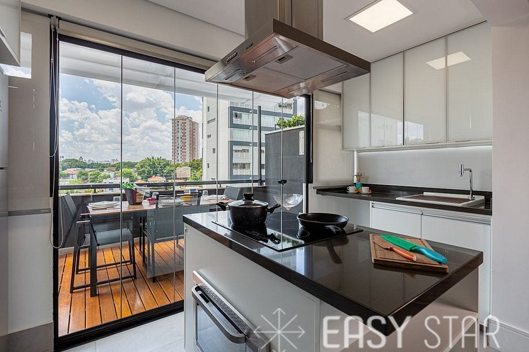 Easy Star - Studio com Garden Encantador ao lado de Congonha