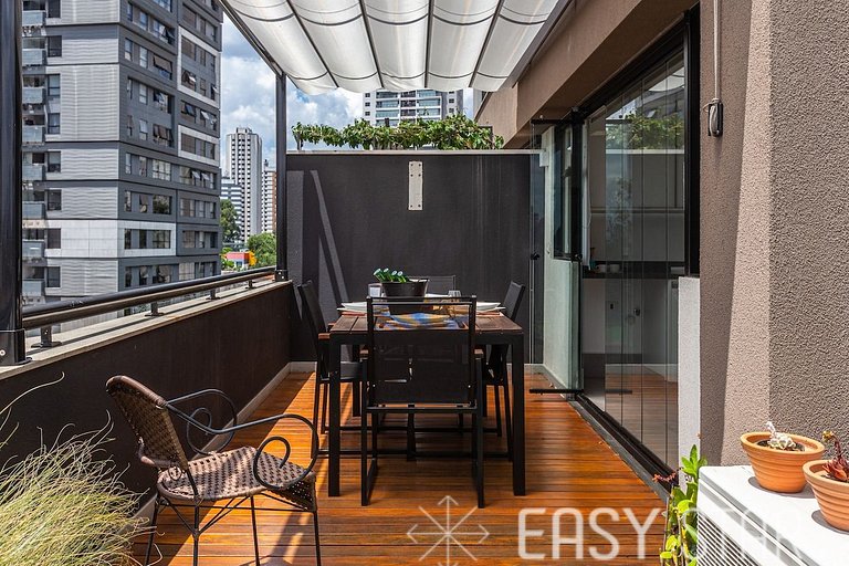 Easy Star - Studio com Garden Encantador ao lado de Congonha