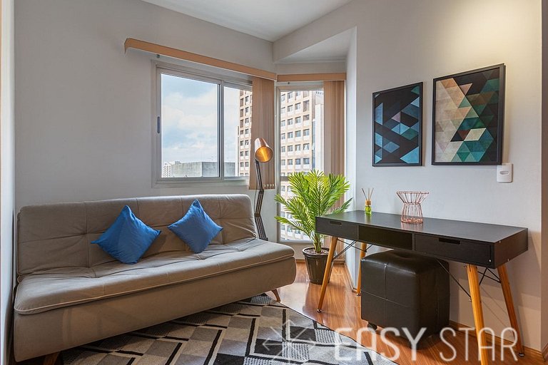 Easy Star - Charmoso Apartamento na Bela Vista - DZ01H