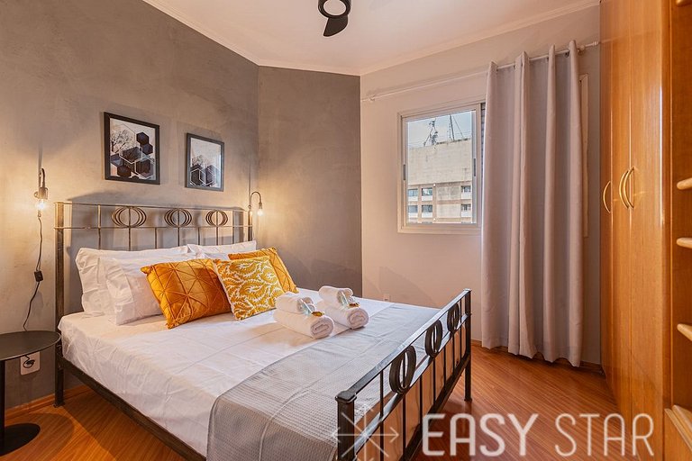 Easy Star - Charmoso Apartamento na Bela Vista - DZ01H
