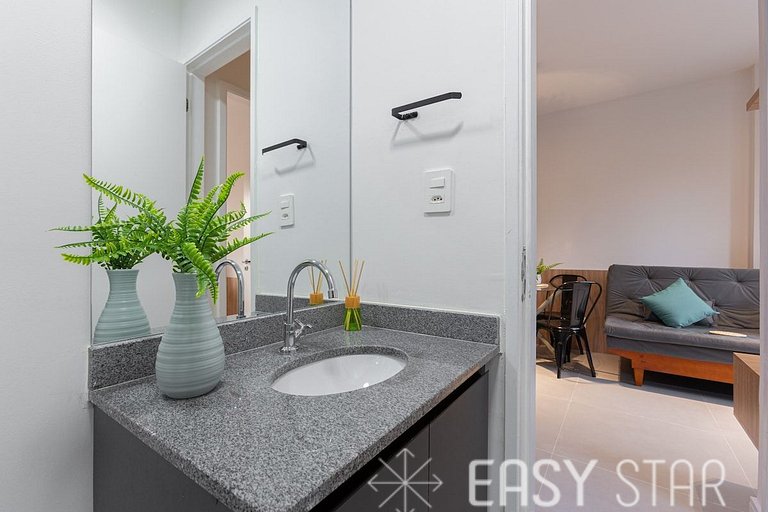 Easy Star - Lindo Apto de 1 Dorm. na Vila Mariana - EO01H