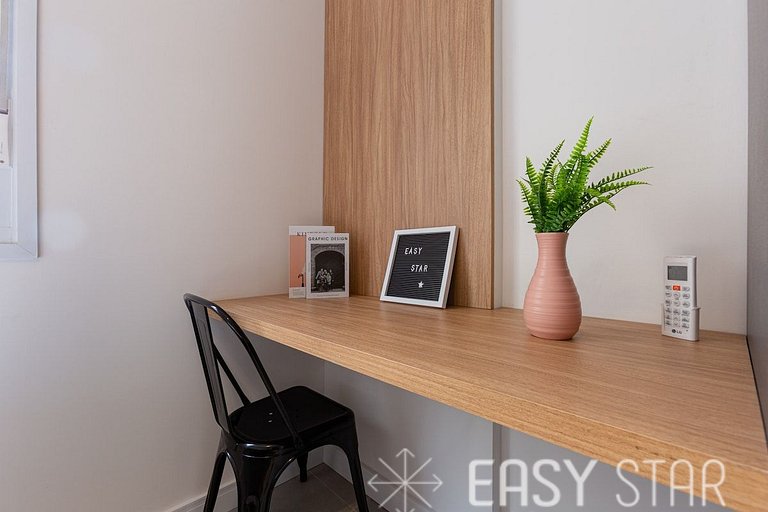 Easy Star - Lindo Apto de 1 Dorm. na Vila Mariana - EO01H