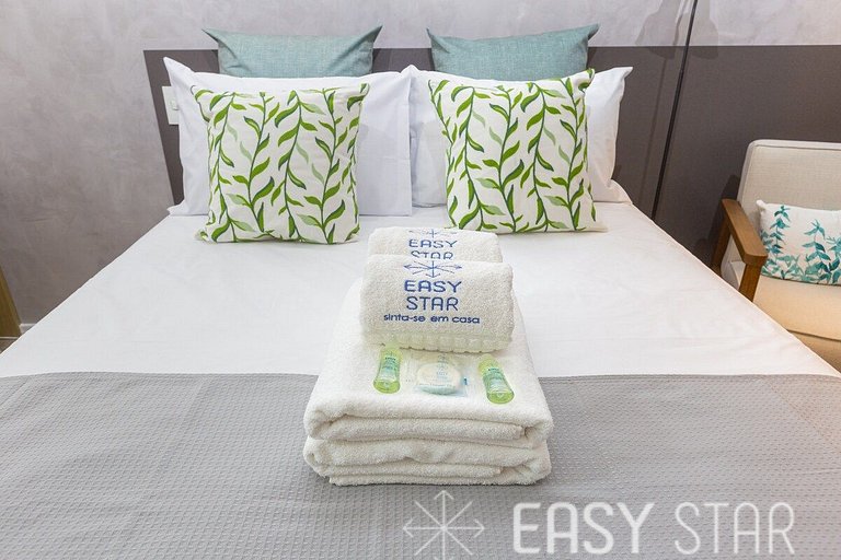Easy Star - Studio Incrível com vaga e piscina em Moema - ET