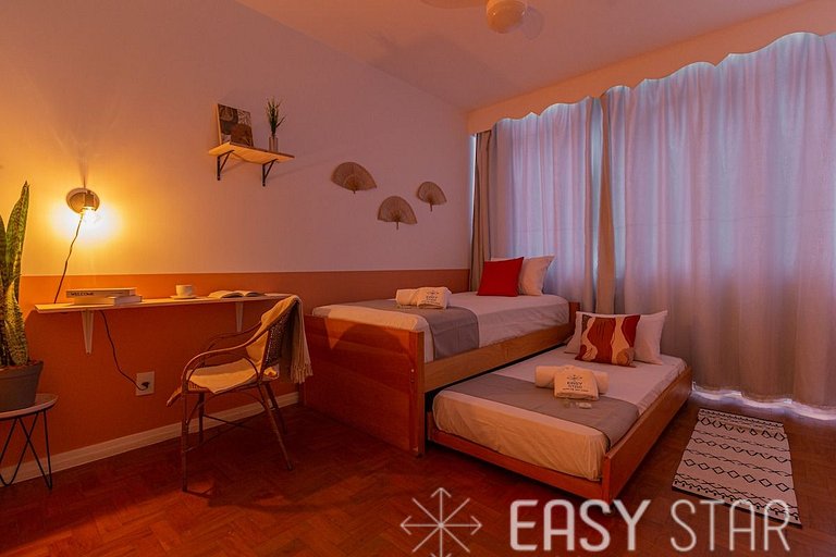 Apartamento 2 Quartos, Bem iluminado ao lado da Paulista