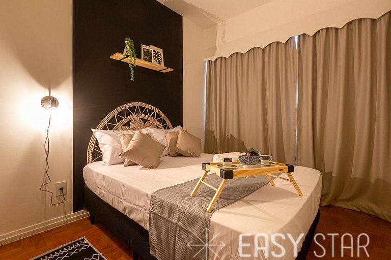 Apartamento 2 Quartos, Bem iluminado ao lado da Paulista