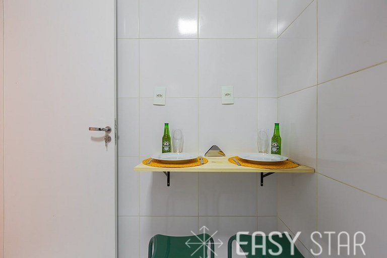 Apartamento 2 Quartos, Bem iluminado ao lado da Paulista