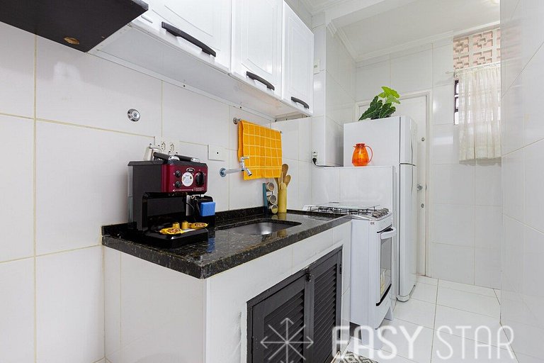 Apartamento 2 Quartos, Bem iluminado ao lado da Paulista