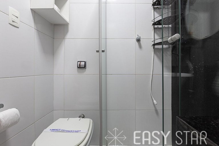 Apartamento 2 Quartos, Bem iluminado ao lado da Paulista
