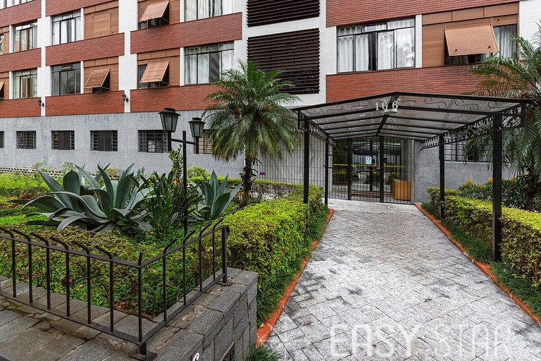 Apartamento 2 Quartos, Bem iluminado ao lado da Paulista