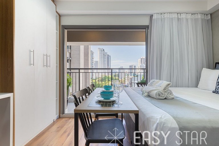 Easy Star - Lindo Studio no Coração de Moema - GL01H