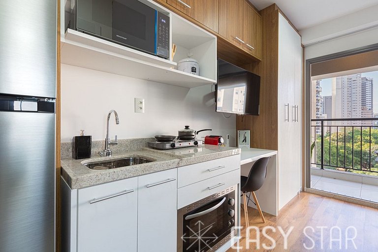 Easy Star - Lindo Studio no Coração de Moema - GL01H