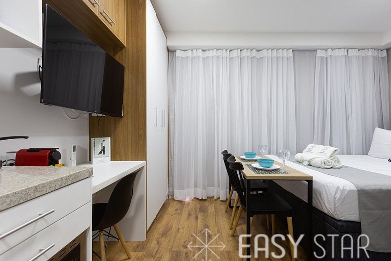Easy Star - Lindo Studio no Coração de Moema - GL01H