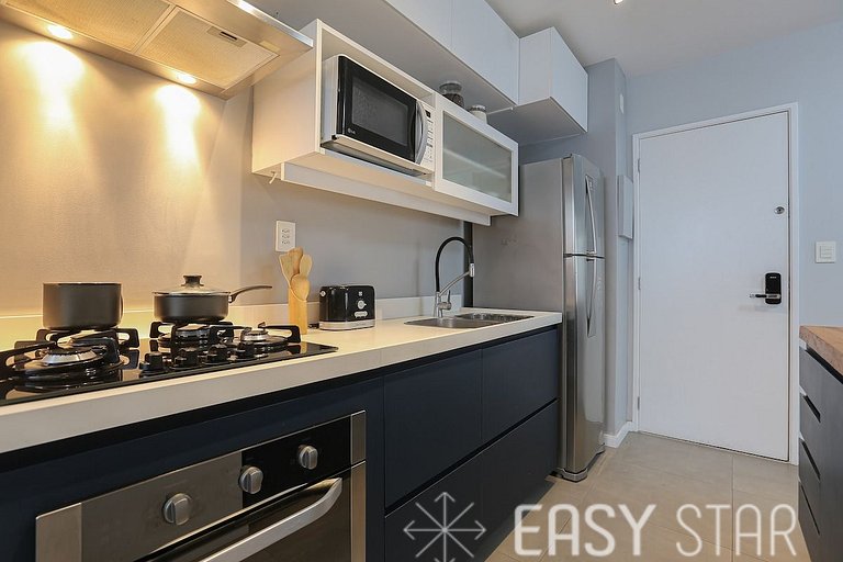 Easy Star - Apartamento com 2 Quartos no Coração do Campo Be