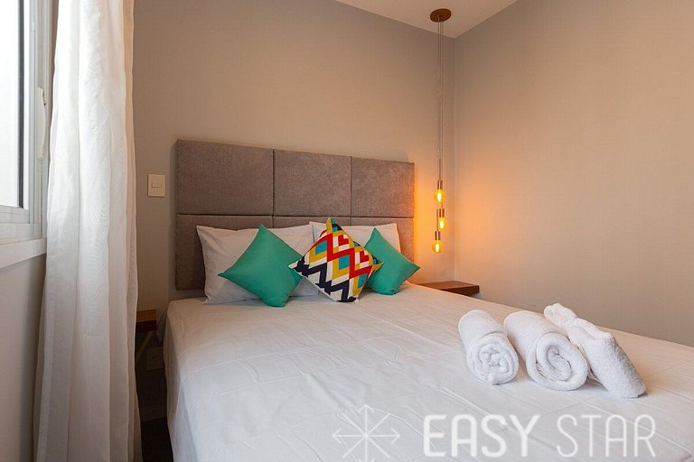Easy Star - Apartamento com 2 Quartos no Coração do Campo Be