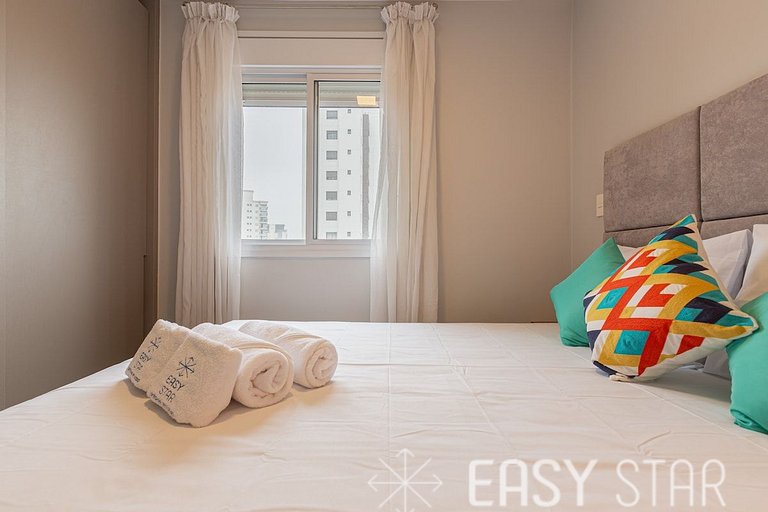 Easy Star - Apartamento com 2 Quartos no Coração do Campo Be