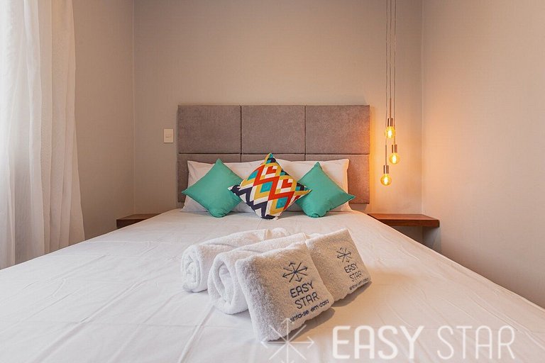 Easy Star - Apartamento com 2 Quartos no Coração do Campo Be