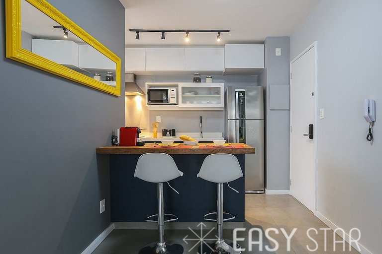 Easy Star - Apartamento com 2 Quartos no Coração do Campo Be
