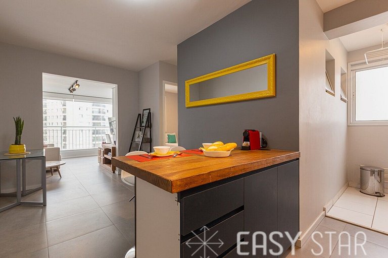 Easy Star - Apartamento com 2 Quartos no Coração do Campo Be