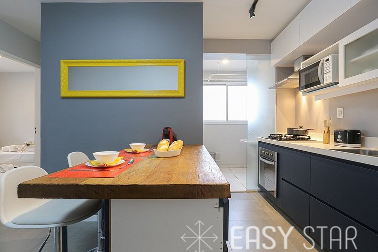 Easy Star - Apartamento com 2 Quartos no Coração do Campo Be