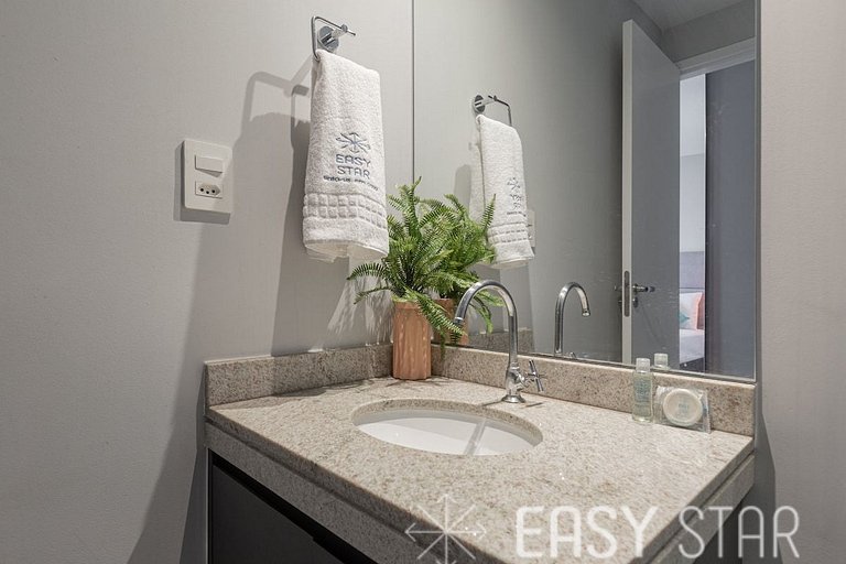 Easy Star - Apartamento com 2 Quartos no Coração do Campo Be