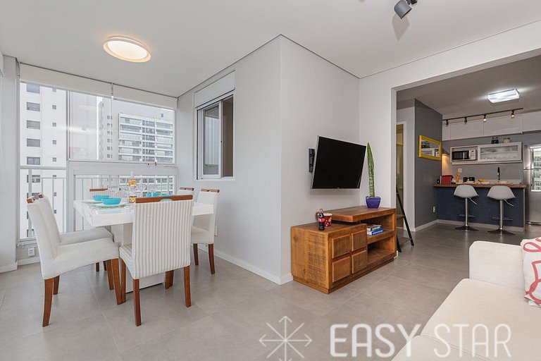 Easy Star - Apartamento com 2 Quartos no Coração do Campo Be