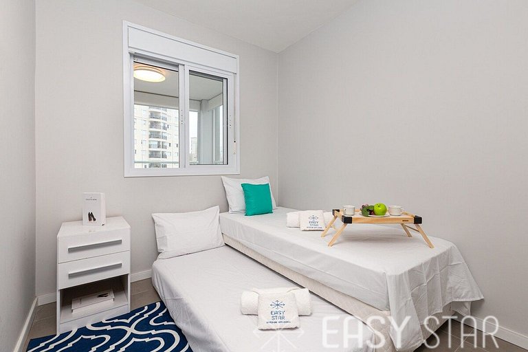 Easy Star - Apartamento com 2 Quartos no Coração do Campo Be