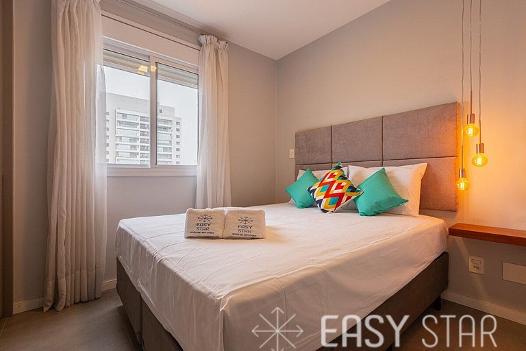 Easy Star - Apartamento com 2 Quartos no Coração do Campo Be