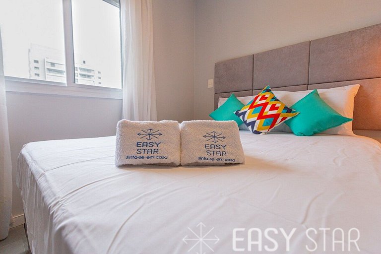 Easy Star - Apartamento com 2 Quartos no Coração do Campo Be