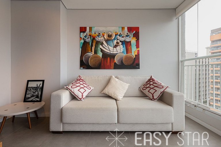 Easy Star - Apartamento com 2 Quartos no Coração do Campo Be