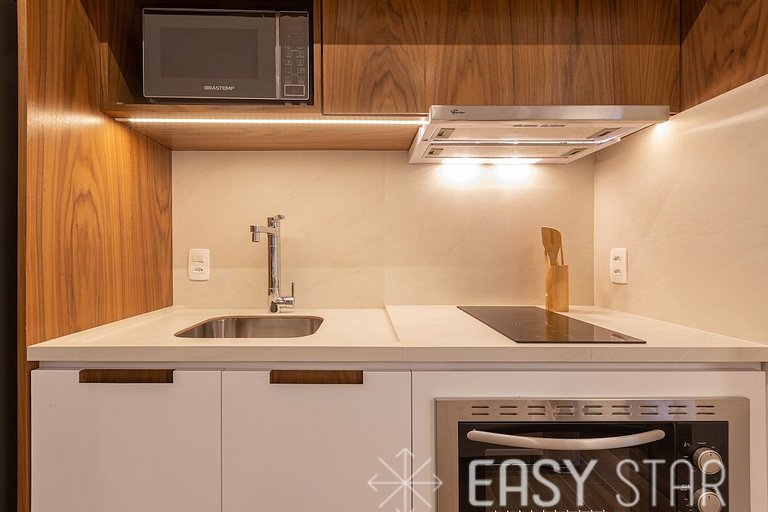 Easy Star - Luxuoso Studio no Coração do Campo Belo - HC01H