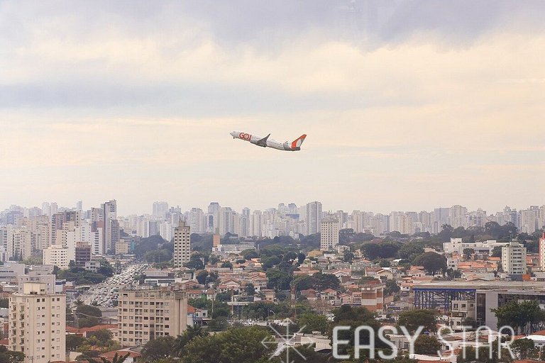 Easy Star - Luxuoso Studio no Coração do Campo Belo - HC01H