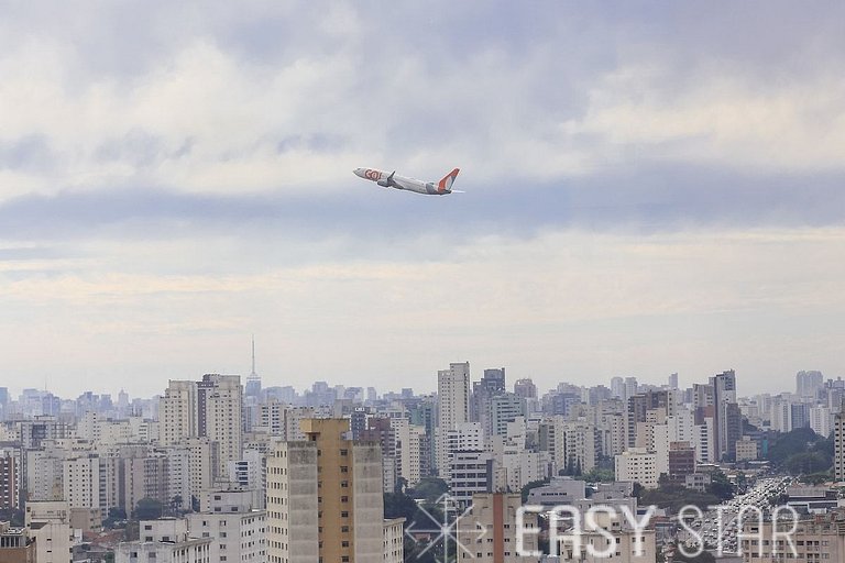 Easy Star - Luxuoso Studio no Coração do Campo Belo - HC01H