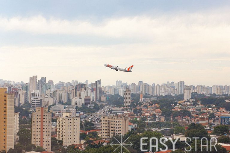 Easy Star - Luxuoso Studio no Coração do Campo Belo - HC01H