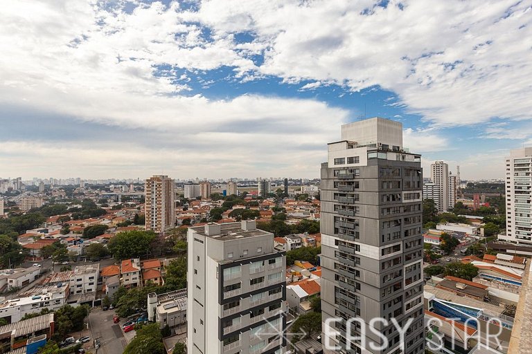 Easy Star - Luxuoso Studio no Coração do Campo Belo - HC01H
