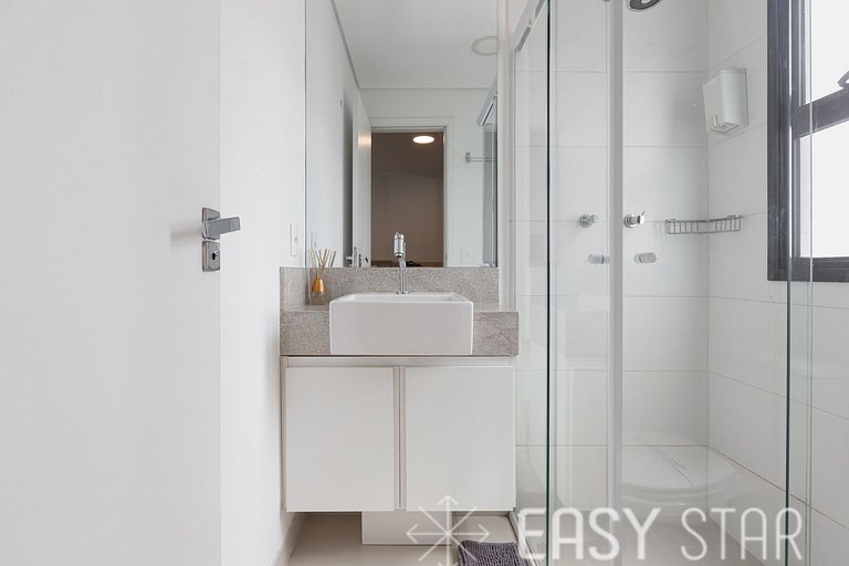 Easy Star - Lindo Studio no Coração do Campo Belo - BN01H