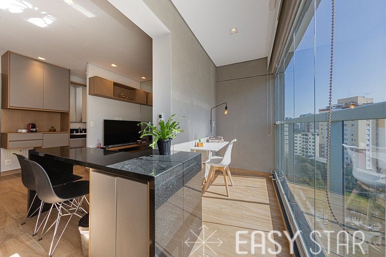 Easy Star - Duplex Encantador na Vila Olímpia - HT01H