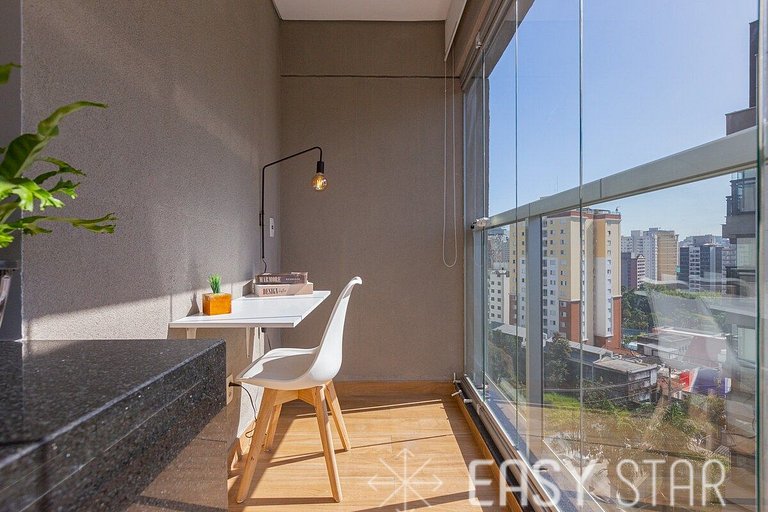 Easy Star - Duplex Encantador na Vila Olímpia - HT01H
