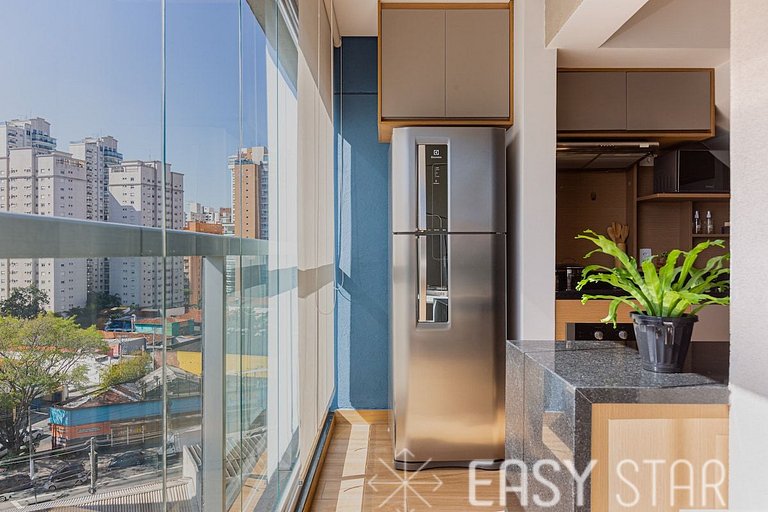 Easy Star - Duplex Encantador na Vila Olímpia - HT01H