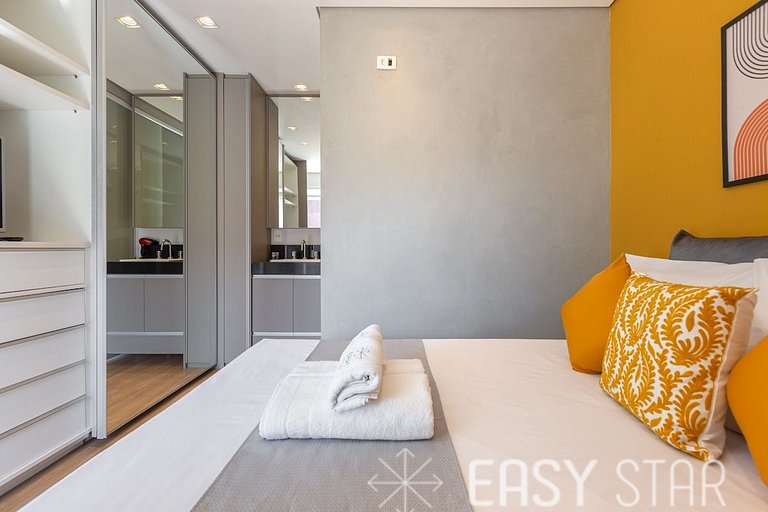 Easy Star - Duplex Encantador na Vila Olímpia - HT01H
