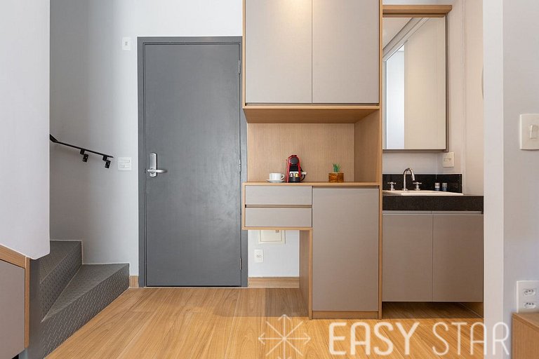 Easy Star - Duplex Encantador na Vila Olímpia - HT01H