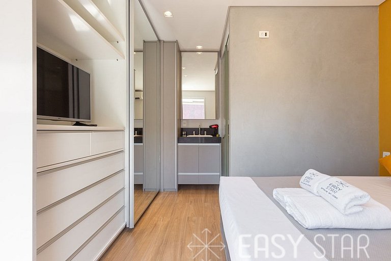 Easy Star - Duplex Encantador na Vila Olímpia - HT01H