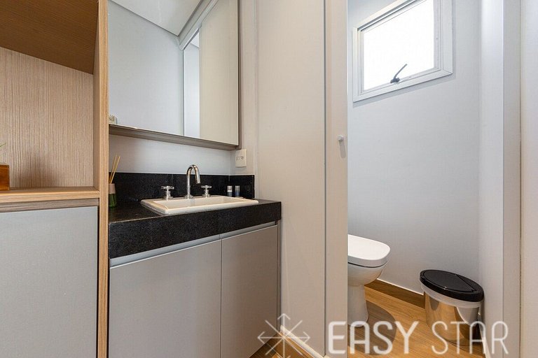 Easy Star - Duplex Encantador na Vila Olímpia - HT01H