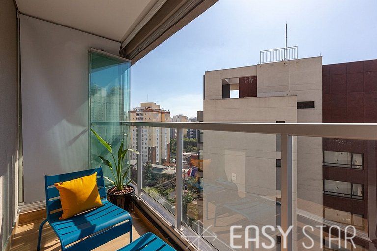 Easy Star - Duplex Encantador na Vila Olímpia - HT01H