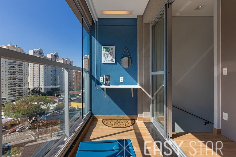 Easy Star - Duplex Encantador na Vila Olímpia - HT01H
