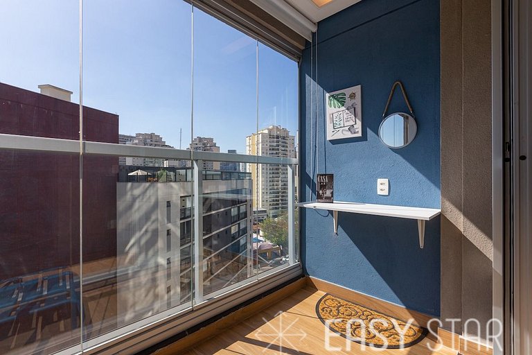 Easy Star - Duplex Encantador na Vila Olímpia - HT01H