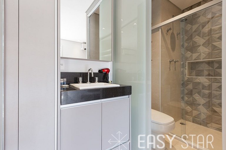 Easy Star - Duplex Encantador na Vila Olímpia - HT01H
