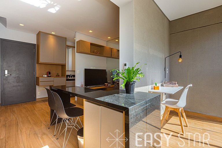 Easy Star - Duplex Encantador na Vila Olímpia - HT01H
