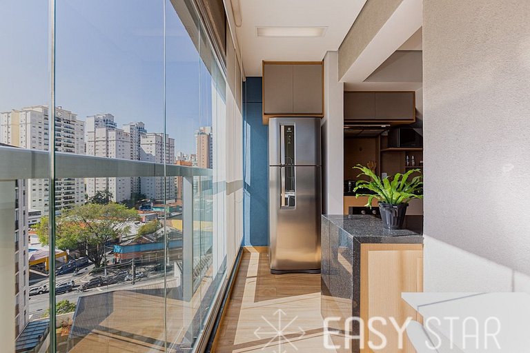 Easy Star - Duplex Encantador na Vila Olímpia - HT01H