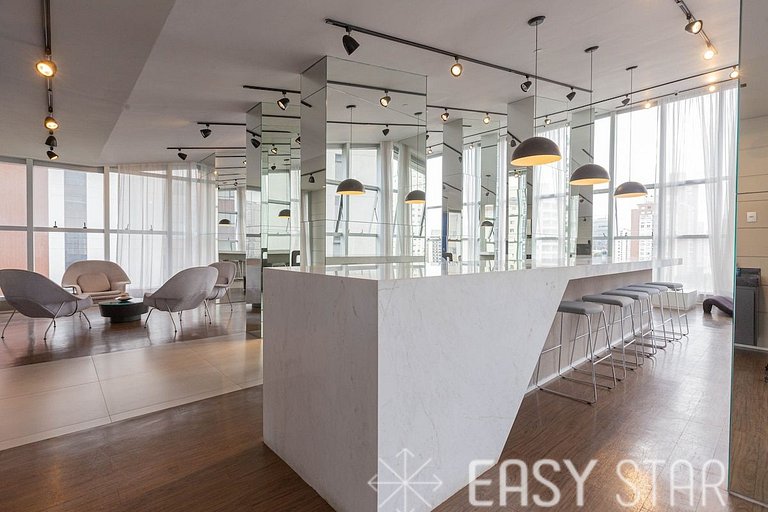 Easy Star - Duplex Encantador na Vila Olímpia - HT01H